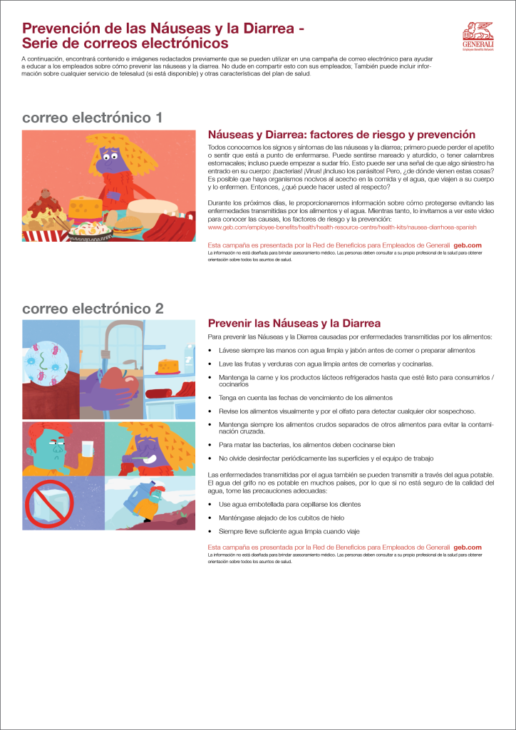 Nausea & Diarrhoea Spanish GEB